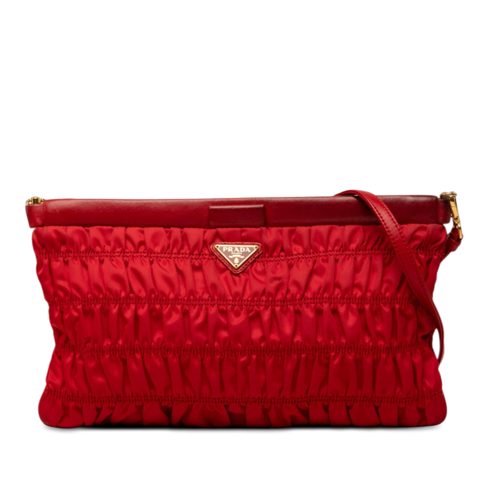 Pre-Loved Prada Tessuto Gaufre Crossbody